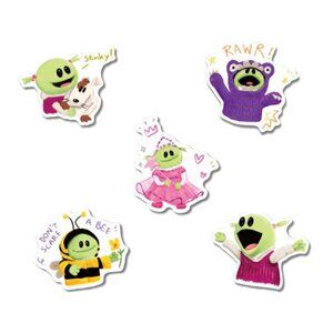 *4 for $30* Retrokid - Nanalan Stickers